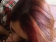 Ragazza latina gode il suo primo grande cazzo marocchino