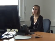 Sesso in ufficio con una ragazza austriaca