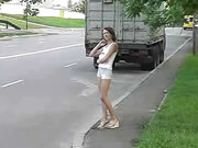 Prostituta russa scopata dalla polizia