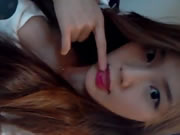 Bella ragazza coreana