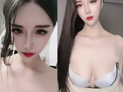 Asiatico slut nudo danza e masturbazione