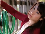 Costume da bagno giapponese procace ragazza Rui Kiriyama